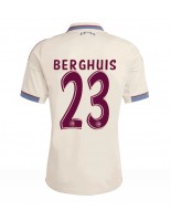 Moške Nogometnih dresov Ajax Steven Berghuis #23 Tretji 2025-26 Kratki rokavi Moške Nogometnih dresov Ajax Steven Berghuis #23 Tretji 2025-26 Kratki rokavi